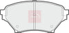 Apec Brake Pads Set PAD1247 thumbnail