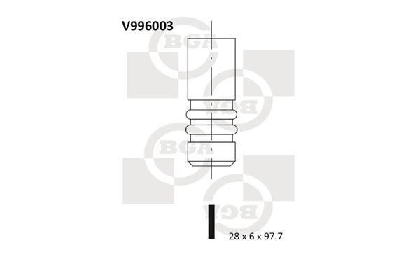 BGA Exhaust Valve V996003 - image 2