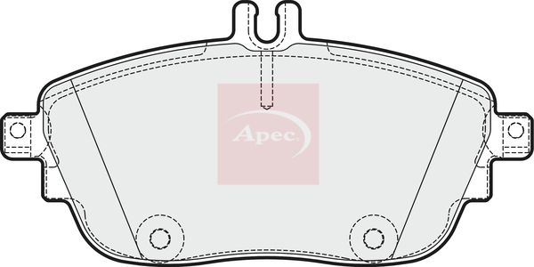 Apec Brake Pads Set PAD1881 - image 2
