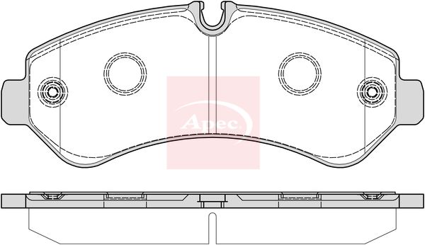 Apec Brake Pads Set PAD2380 - image 2