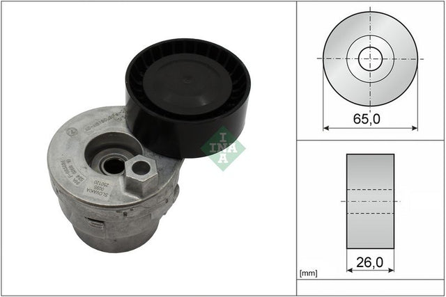 INA Drive Belt Tensioner Pulley 534026910 - image 2