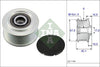 INA Overrunning Alternator Pulley 535004710 thumbnail