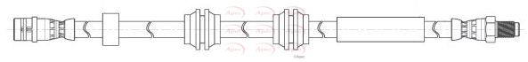 Apec Brake Hose HOS4252 - image 2