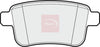 Apec Brake Pads Set PAD1657 thumbnail