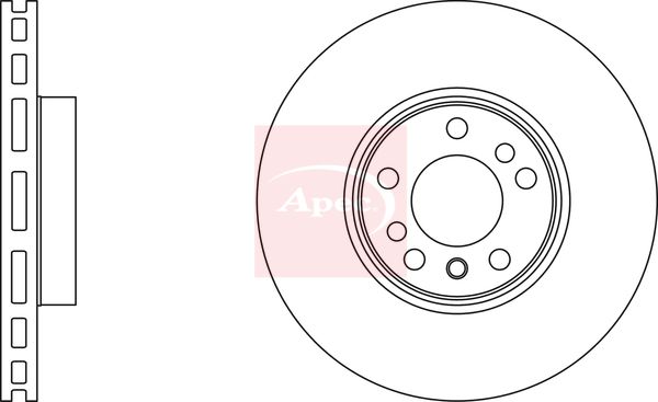 Apec Brake Disc DSK2223 - image 2