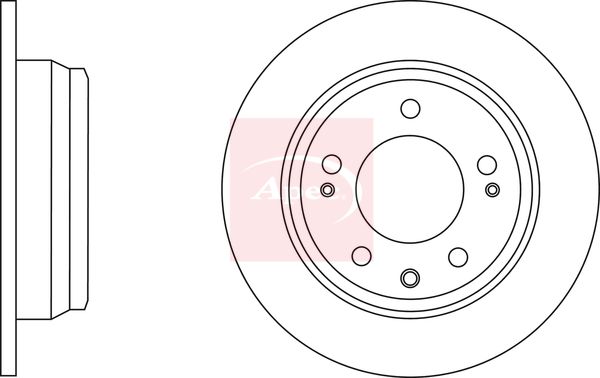 Apec Brake Disc DSK2672 - image 2