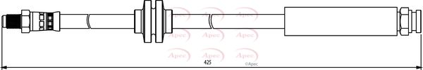 Apec Brake Hose HOS3853 - image 2