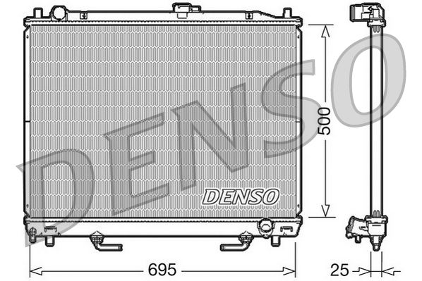 Denso Radiator DRM45007 - image 2