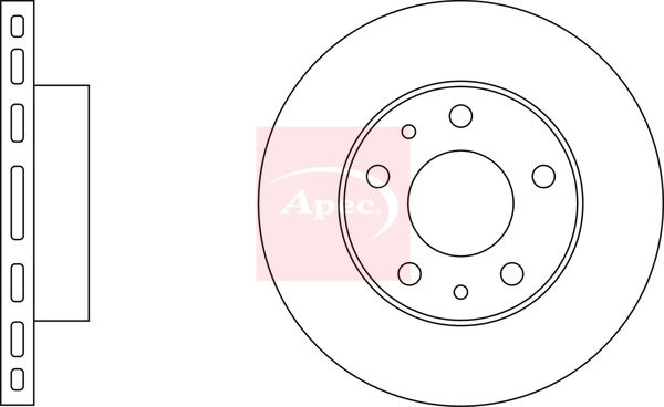 Apec Brake Disc DSK925 - image 2