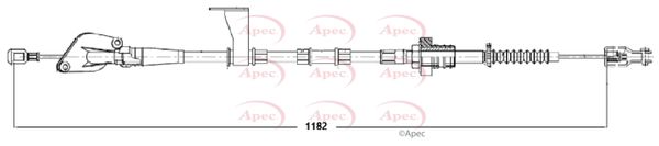 Apec Clutch Cable CAB5035 - image 2