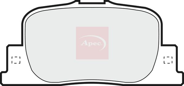 Apec Brake Pads Set PAD1235 - image 2