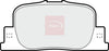 Apec Brake Pads Set PAD1235 thumbnail