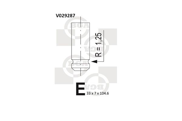 BGA Intake Valve Inlet V029287 - image 2