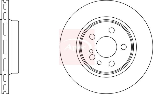 Apec Brake Disc DSK928 - image 2