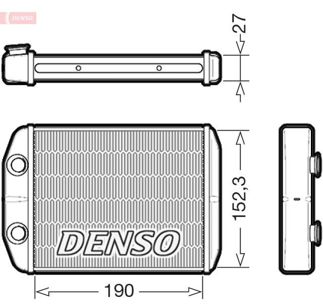 Denso Radiator DRR09003 - image 2