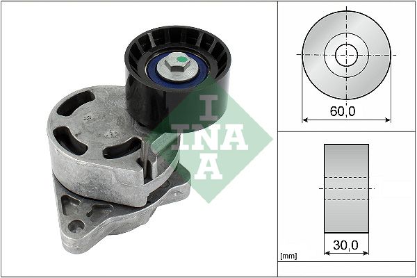 INA Drive Belt Tensioner Pulley 534018110 - image 2