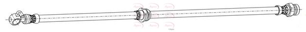 Apec Brake Hose HOS4212 - image 2