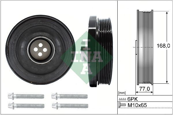 INA Crankshaft Pulley (tvd) 544013020 - image 2