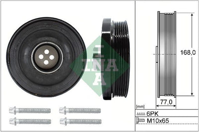 INA Crankshaft Pulley (tvd) 544013020