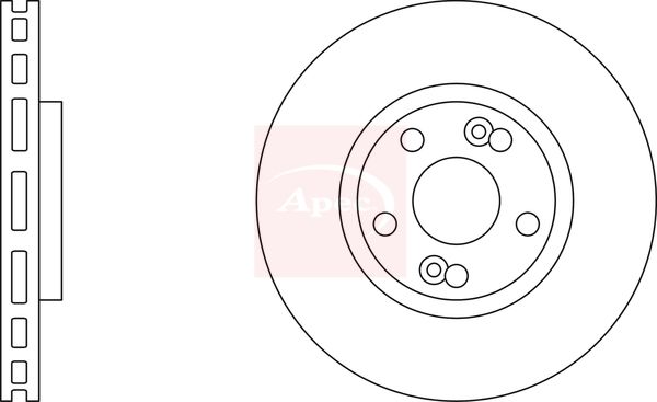 Apec Brake Disc DSK2216 - image 2