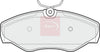 Apec Brake Pads Set PAD1202 thumbnail