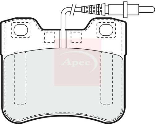 Apec Brake Pads Set PAD715 - image 2