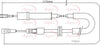 Apec Handbrake Cable CAB1295 thumbnail