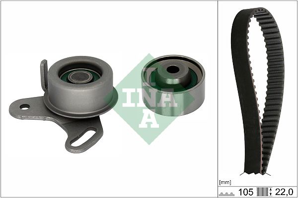 INA Timing Belt Kit 530042710 - image 2
