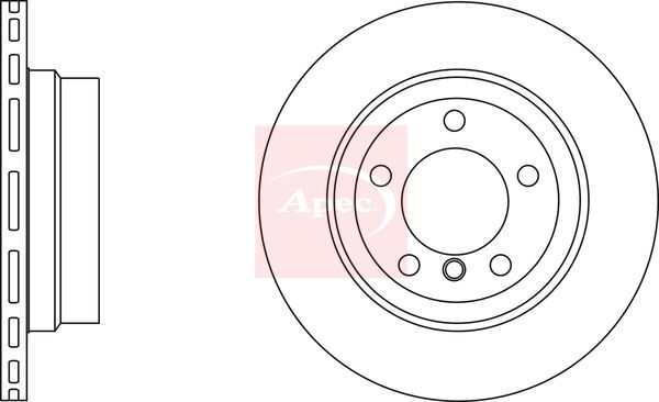 Apec Brake Disc DSK2722 - image 2