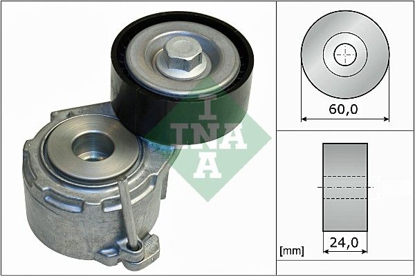 INA Drive Belt Tensioner Pulley 534011120 - image 2