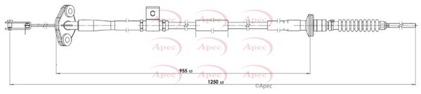 Apec Clutch Cable CAB5028 - image 2