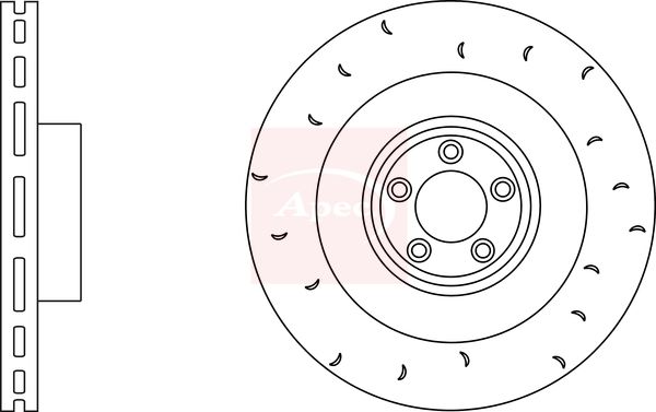 Apec Brake Disc DSK2917 - image 2