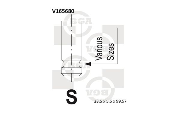 BGA Intake Valve Inlet V165680 - image 2