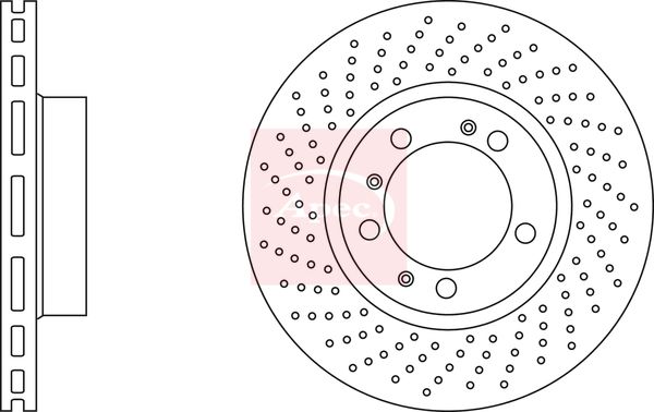 Apec Brake Disc DSK3197 - image 2