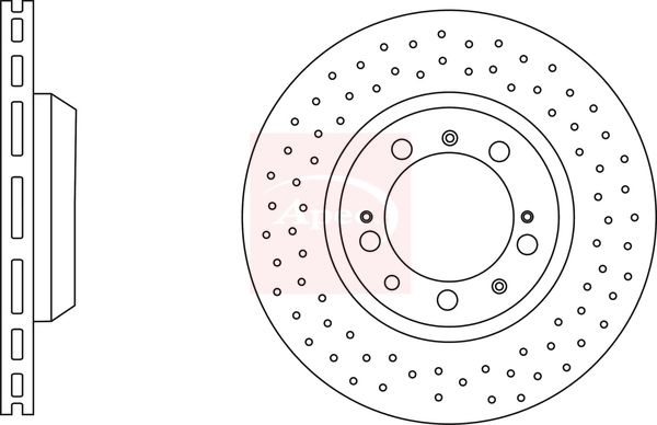 Apec Brake Disc DSK3008 - image 2