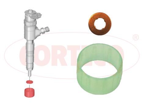 Corteco Injector Seal Kit 49445014 - image 2