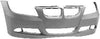 Fits BMW 3 2005-2012 Front Bumper Primed Saloon Touring No Lamp Wash Holes No Pdc thumbnail