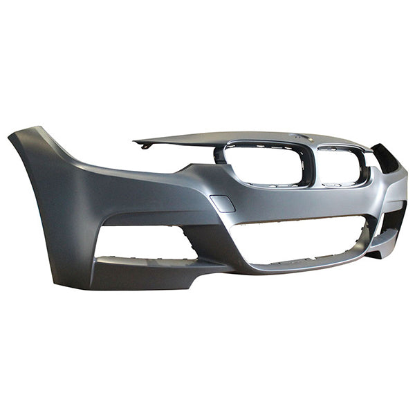 Fits BMW 3 Series 2012-2017 Front Bumper Msport No Pdc Or Lamp Wash Holes - image 2