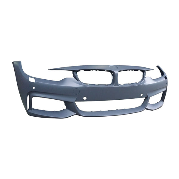 Fits BMW M4 2014-2017 Front Bumper Primed Msport Coupe Cabriolet & Pdc - image 2