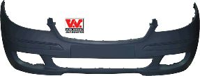 Fits Mercedes A 2005-12 Front Bumper Avantgarde & Elegance No Pdc No Lamp Wash Holes - image 2