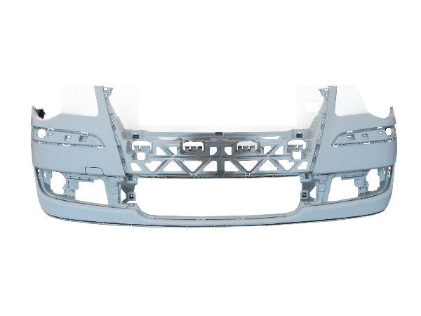 Fits VW Touran 2003-2010 Front Bumper Primed No Lamp Wash Holes - image 2