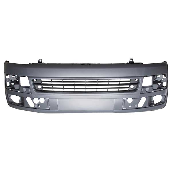 Fits VW Transporter 2010-2015 Front Bumper Light Grey - image 2