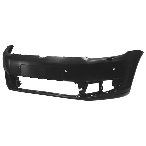 Fits Caddy 2010-2015 Front Bumper Primed & Lamp Wash Holes & Pdc Holes No Park Assist - image 2