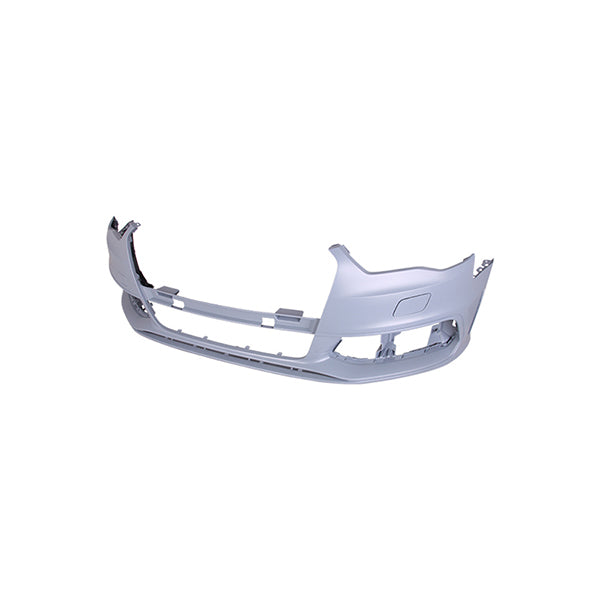 Fits Audi A3 2012-2020 Front Bumper Primed S Line & Lamp Wash Holes - image 2