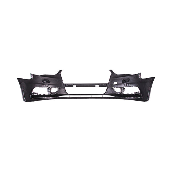 Fits Audi A3 A3 Cabriolet 2013-2020 Front Bumper Primed Without Lampwash Without Pdc - image 2