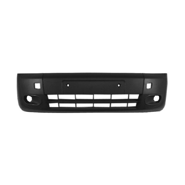 Fits Ford Transit Connect 2002-2013 Front Bumper Black & Fog Lamp Holes - image 2