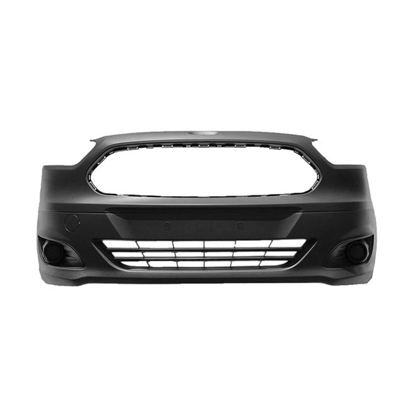 Fits Ford Transit 2014-2024 Front Bumper Fully Primed No Fog Lamp Holes - image 2