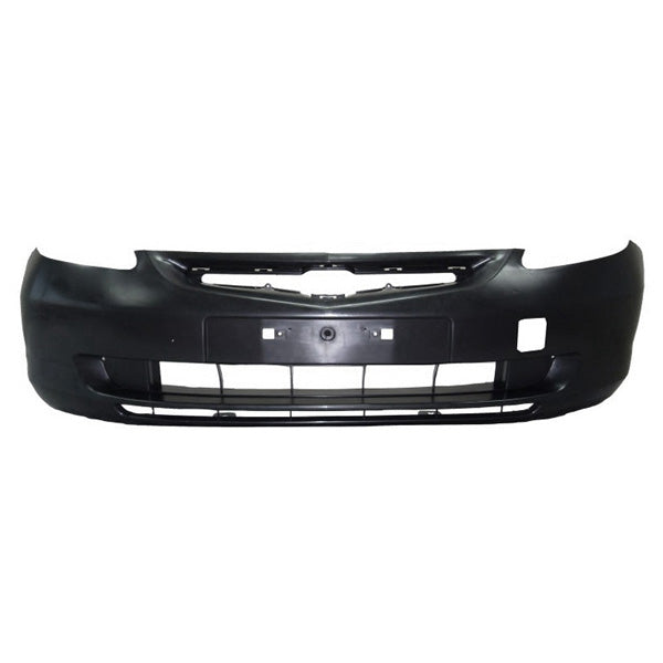 Fits Honda Fit Jazz 2001-2007 Front Bumper No Fog Lamp Holes - image 2