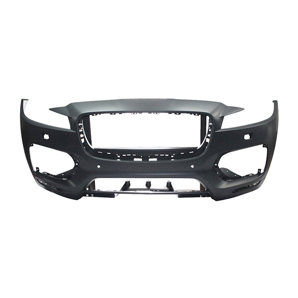 Fits Jaguar F-Pace 2015-2023 Front Bumper Primed Inc Lamp Wash No Apa Sr-Sport Mod - image 2