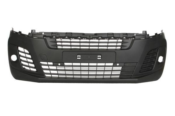 Fits Citroen Peugeot Dispatch Expert 2016-2024 Front Bumper Black W Fog Lamp W Pdc - image 2